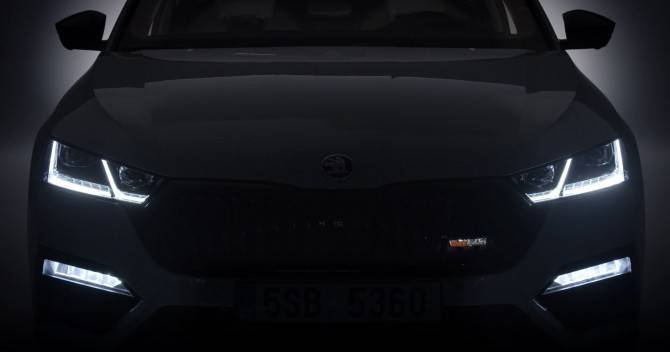 Skoda раскрыла облик абсолютно новой Octavia RS iV - autostat.ru