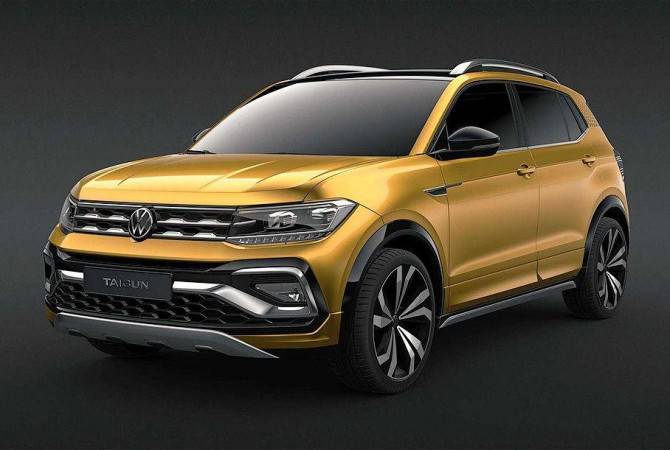 Volkswagen представил компактный кроссовер Taigun - autostat.ru - Нью-Дели