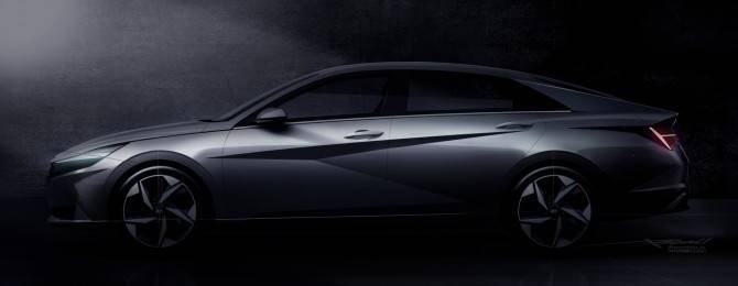 Hyundai показала первые изображения новой Elantra - autostat.ru