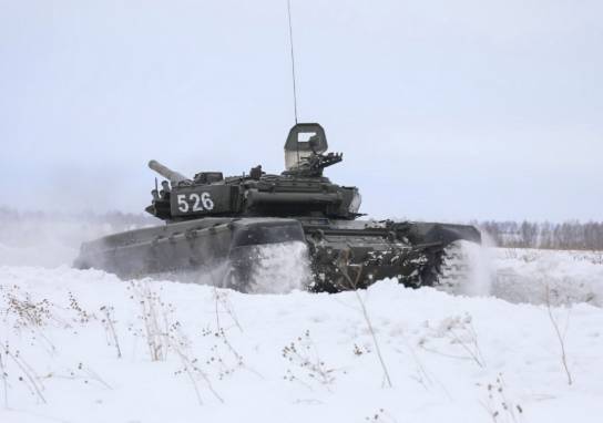 В Кузбассе уничтожение танками «противника» сняли на видео - gazeta.a42.ru