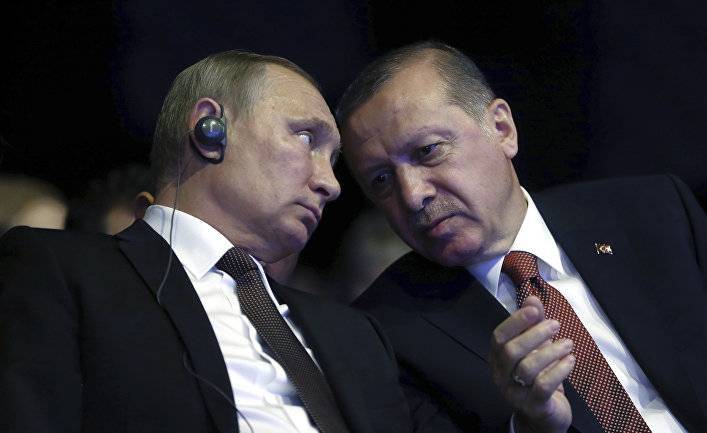 Владимир Путин - Реджеп Тайип Эрдоган - Rai Al-Youm - Rai Al Youm (Великобритания): почему Эрдоган снова потребовал долю от сирийской нефти? - inosmi.ru - Сирия - Англия - Анкара - Брюссель