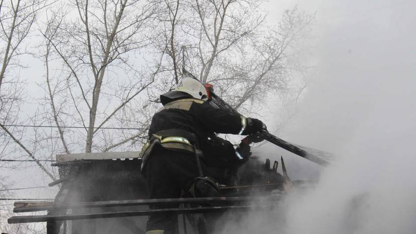 В Томской области произошёл пожар в ангаре - russian.rt.com - Россия - Томская обл.