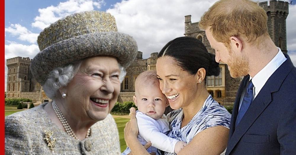 Елизавета II - принц Гарри - Меган Маркл и принц Гарри оставят своего сына королеве - profile.ru - Англия - Канада