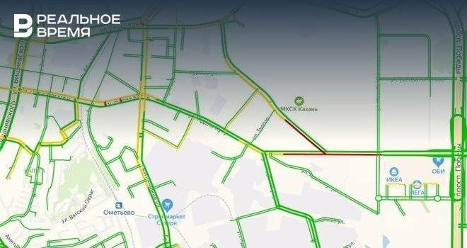 В Казани самая длинная пробка растянулась на 3 км - realnoevremya.ru - респ. Татарстан - Казань