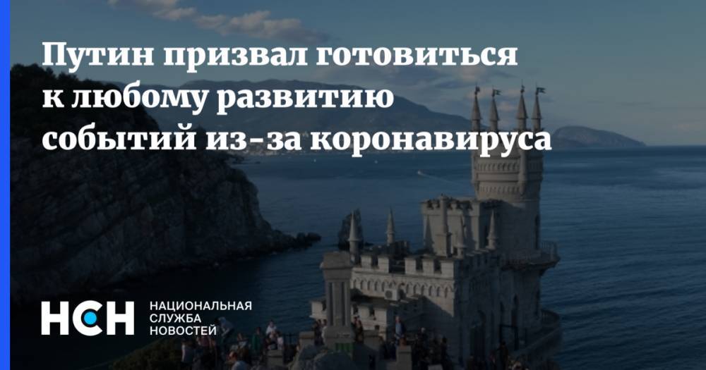 Владимир Путин - Михаил Развожаев - Путин призвал готовиться к любому развитию событий из-за коронавируса - nsn.fm - Россия - Севастополь