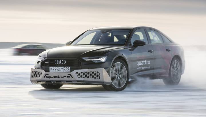 Тест боком: скользим на A6 и Q8 в школе Audi quattro - vesti.ru - Тюмень - Карелия
