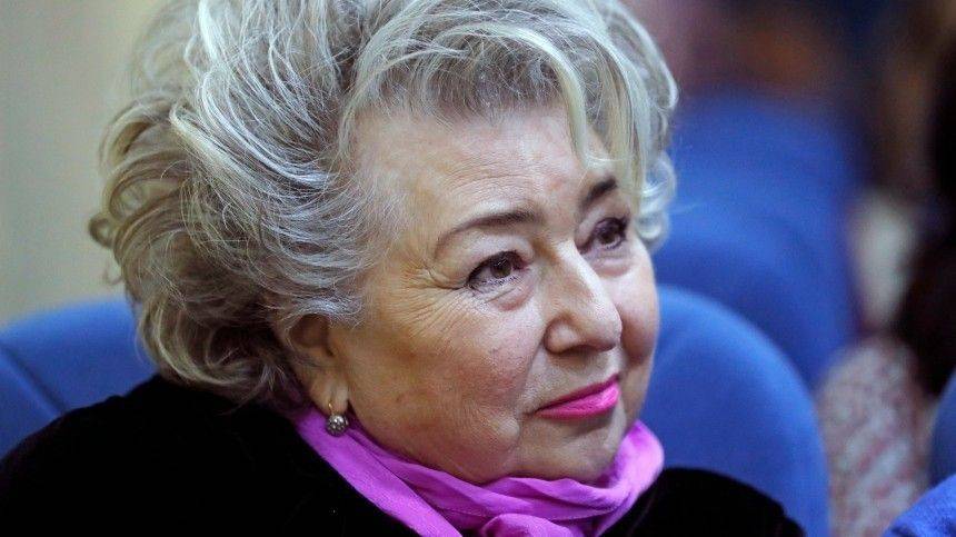 Анастасия Волочкова - Татьяна Тарасова - «Какая растяжка!» — 73-летняя Татьяна Тарасова продемонстрировала отличную форму - 5-tv.ru - Россия