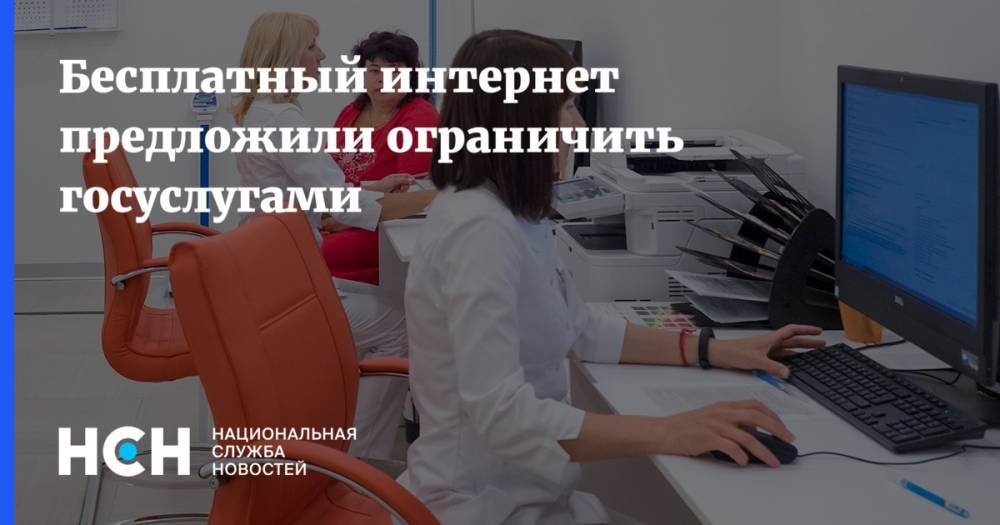 Дмитрий Мариничев - Бесплатный интернет предложили ограничить госуслугами - nsn.fm