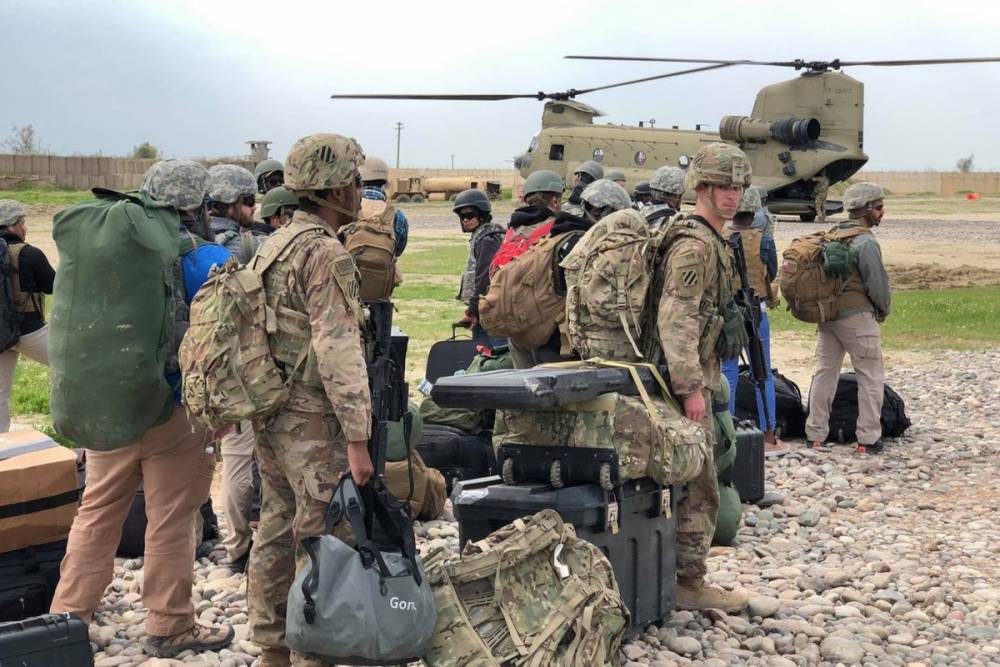 Американские военнослужащие покинули очередную часть в Ираке - mk.ru - США - Ирак - Мосул
