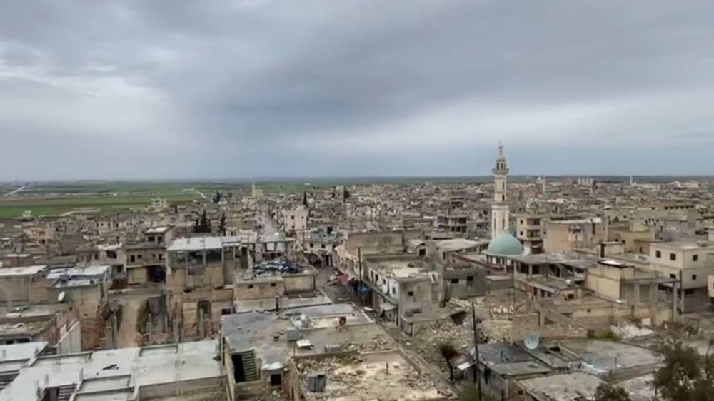Армия Сирии отбила атаку боевиков на город Серакиб в Идлибе - riafan.ru - Сирия - Серакиб