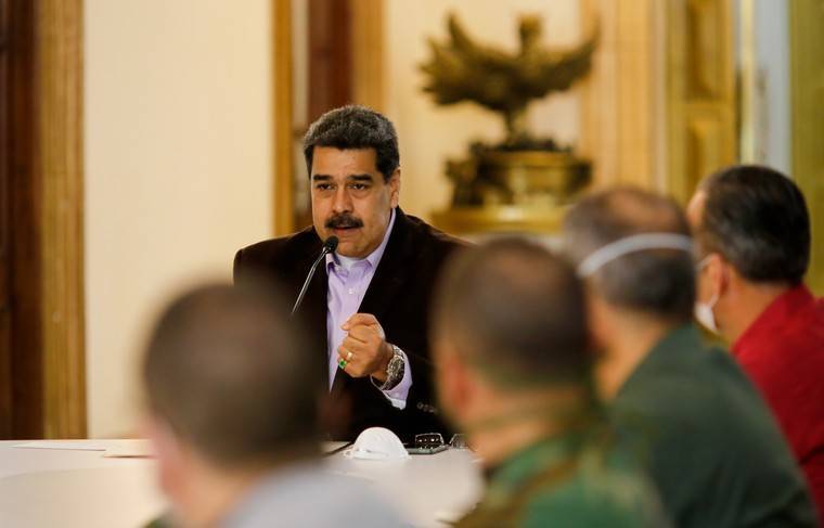 Мадуро заявил о подготовке в Колумбии наёмников для покушения на него - news.ru - США - Колумбия - Венесуэла