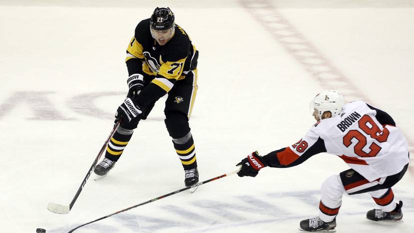 Сидни Кросби - Джейсон Цукер - Брайан Раст - Четыре очка Малкина помогли «Питтсбургу» разгромить «Оттаву» в НХЛ - russian.rt.com - Оттава