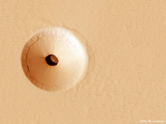 В NASA рассказали о потенциально обитаемой дыре на Марсе - newtvnews.ru - США - state Arizona