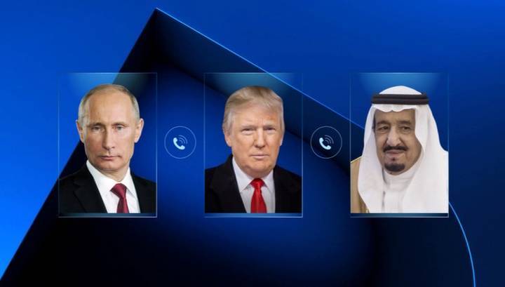 Дональд Трамп - Владимир Путин - Азиз Бен-Абдель - Путин провел телефонный разговор с президентом США и королем Саудовской Аравии - vesti.ru - Россия - США - Саудовская Аравия