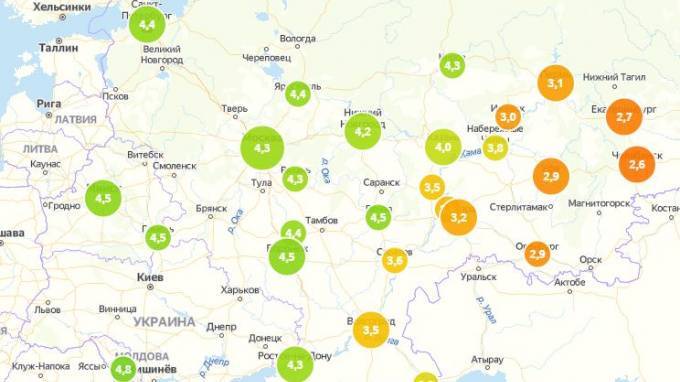 С утра индекс самоизоляции в Петербурге составил 4,4 балла - piter.tv - Санкт-Петербург - Воронеж