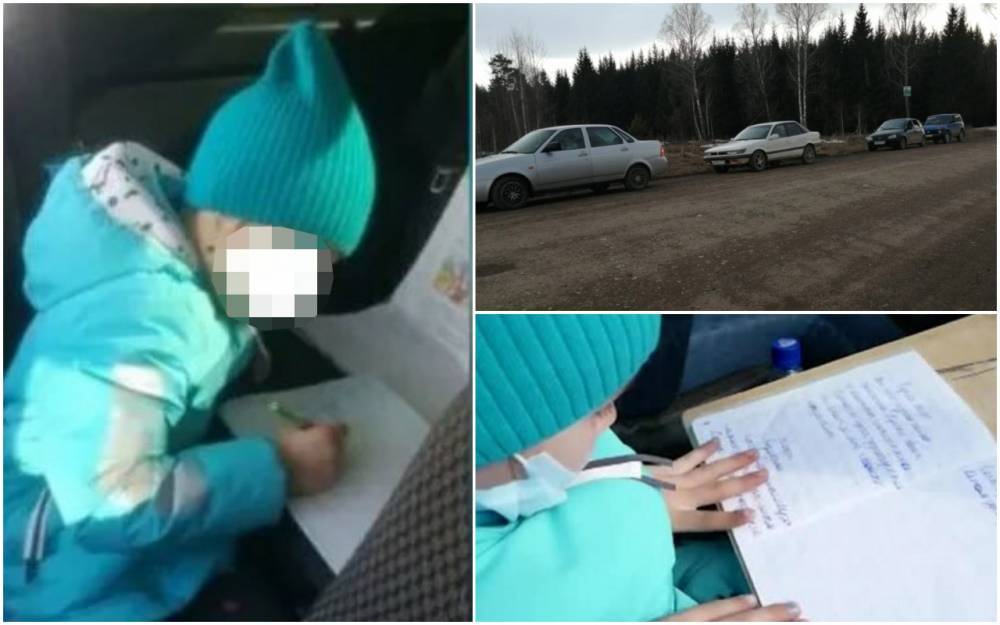 Деревенские школьники «ловят» интернет на дороге — в машинах родителей - zr.ru - Башкирия - Челябинская обл. - район Кигинский