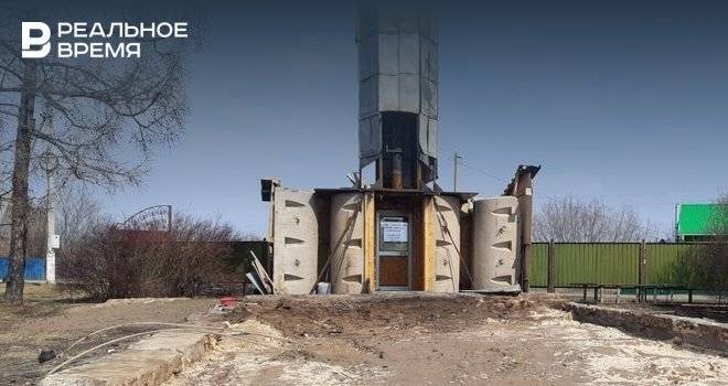 На месте сгоревшей мечети в Ютазинском районе РТ начали строить новую - realnoevremya.ru - респ. Татарстан