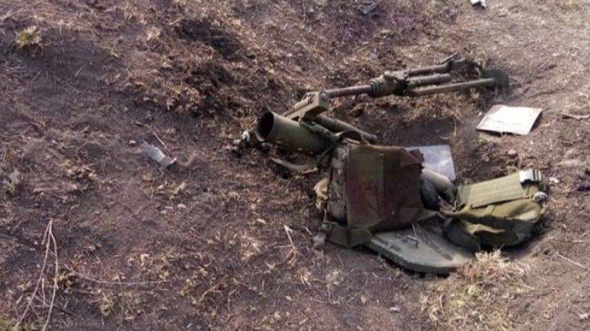 Миномет взорвался во время учений на Украине: один военный погиб, восемь ранены - 5-tv.ru - Украина - Донецкая обл.