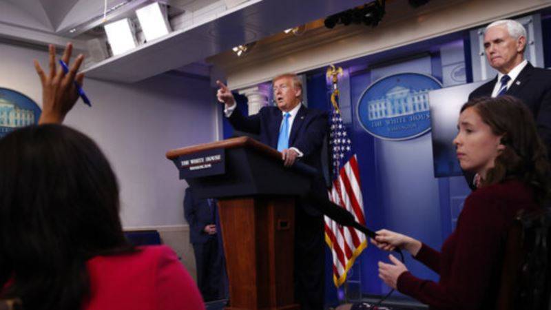 Дональд Трамп - Эндрю Куомо - Трамп оспаривает полномочия штатов в вопросе об открытии экономики - golos-ameriki.ru - США - шт. Нью-Йорк