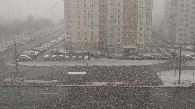 В среду Петербург ждет снежный и дождливый день - piter.tv - Санкт-Петербург