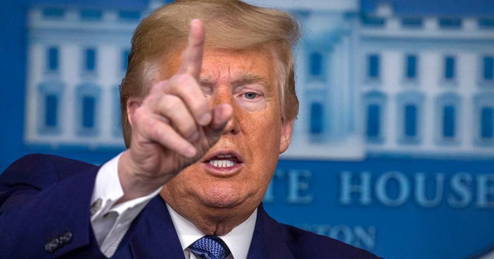 Дональд Трамп - Трамп приостановил финансирование ВОЗ - ren.tv - Россия - Китай - США