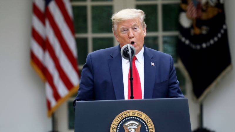 Дональд Трамп - Трамп объявил о временном прекращении финансирования ВОЗ - golos-ameriki.ru - Китай - США