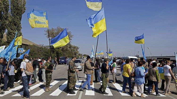 На Украине собирают подписи за снятие блокад с Крыма - crimea.ria.ru - Украина - Крым - Симферополь - Севастополь