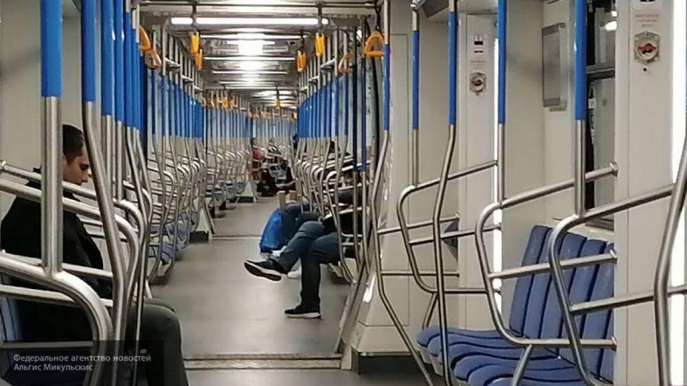 Московские полицейские задержали закурившего в вагоне метро мужчину - inforeactor.ru - Москва - Санкт-Петербург