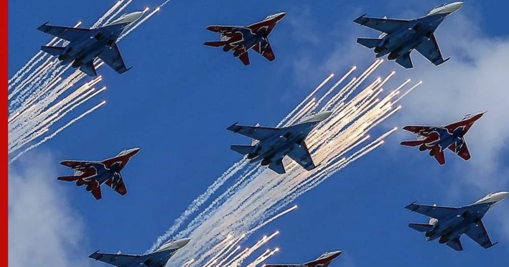 Репетиции воздушной части парада Победы начнутся 15 апреля в Москве - profile.ru - Москва - Санкт-Петербург - Екатеринбург - Хабаровск - Владивосток - Чита