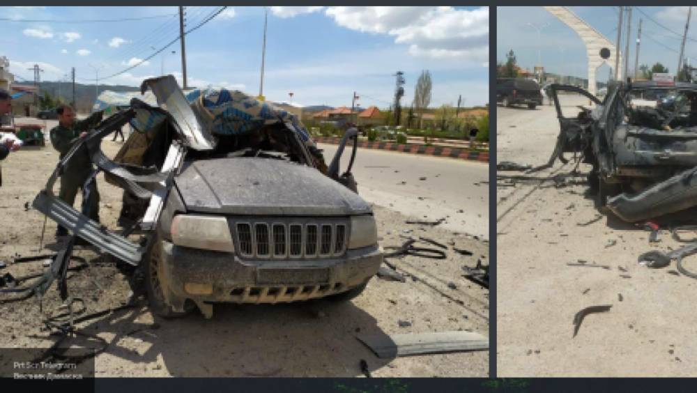 Заминированный автомобиль взорвался на западе Дамаска - politexpert.net - Россия - Дамаск - Сирия - Ливан - Курдистан - провинция Хасака - Расы