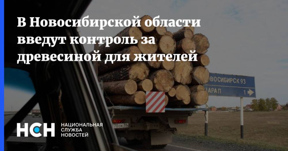 Андрей Шимкив - В Новосибирской области введут контроль за древесиной для жителей - nsn.fm - Новосибирская обл.