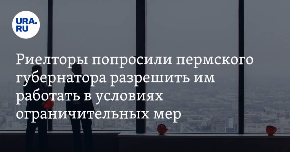Дмитрий Махонин - Риелторы попросили пермского губернатора разрешить им работать в условиях ограничительных мер. «Агентства недвижимости под угрозой банкротства» - ura.news - Пермь - Пермский край