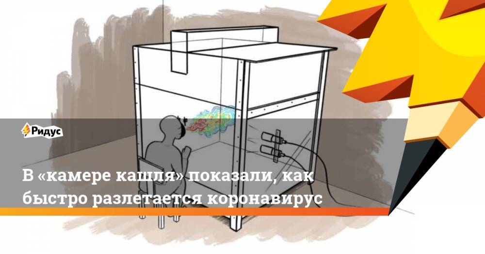 В «камере кашля» показали, как быстро разлетается коронавирус - ridus.ru
