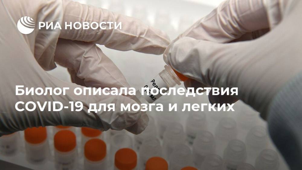 Джордж Мейсон - Биолог описала последствия COVID-19 для мозга и легких - ria.ru - Москва - США