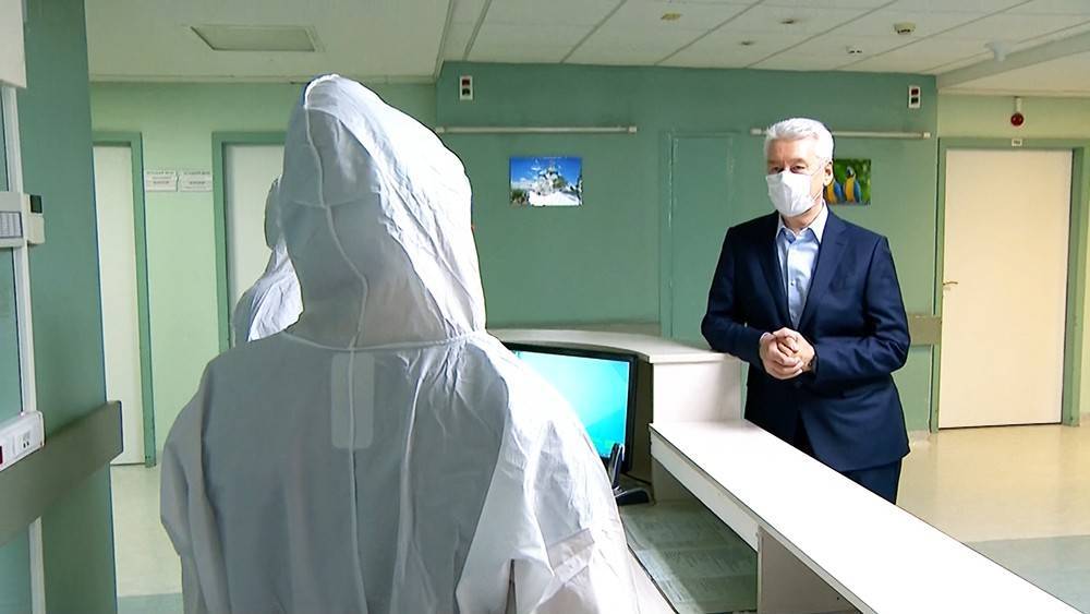 Сергей Собянин - Собянин открыл коронавирусный стационар на базе клиники "РЖД-Медицина" - tvc.ru - Москва