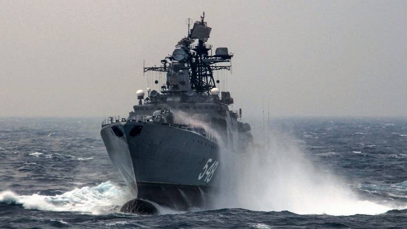 Корабли ВМФ провели учения у берегов Камчатки - russian.rt.com - Россия - Приморье край