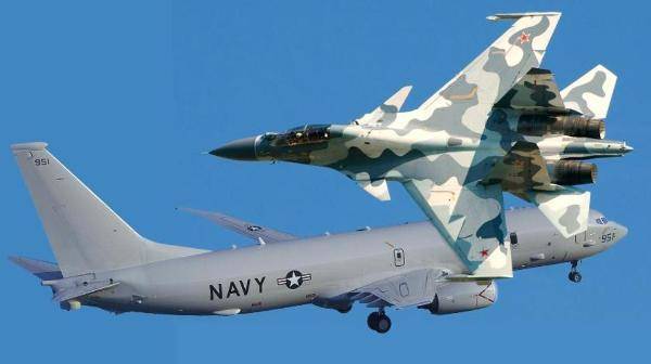 ВМС США пожаловались на «безответственный» маневр российского Су-35 - eadaily.com - Россия - США - Сирия
