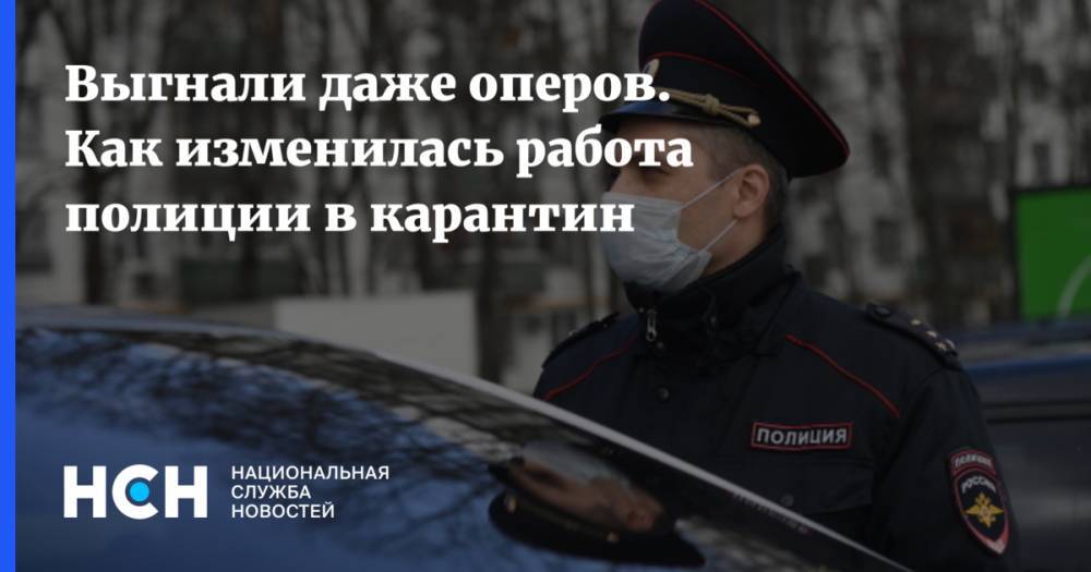 Михаил Пашкин - Выгнали даже оперов. Как изменилась работа полиции в карантин - nsn.fm - Москва