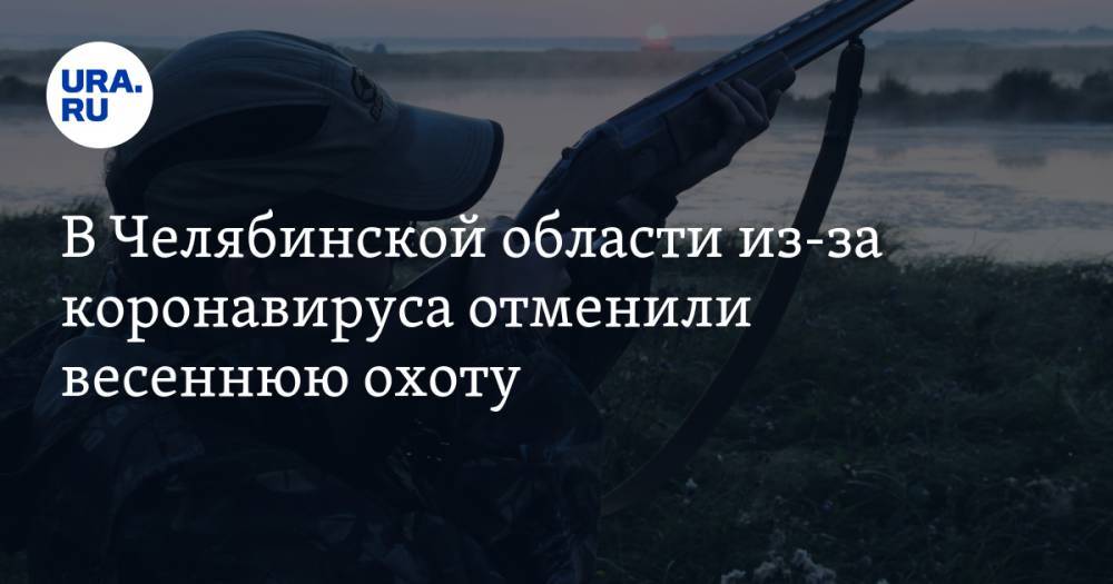 Виталий Безруков - В Челябинской области из-за коронавируса отменили весеннюю охоту - ura.news - Челябинская обл.