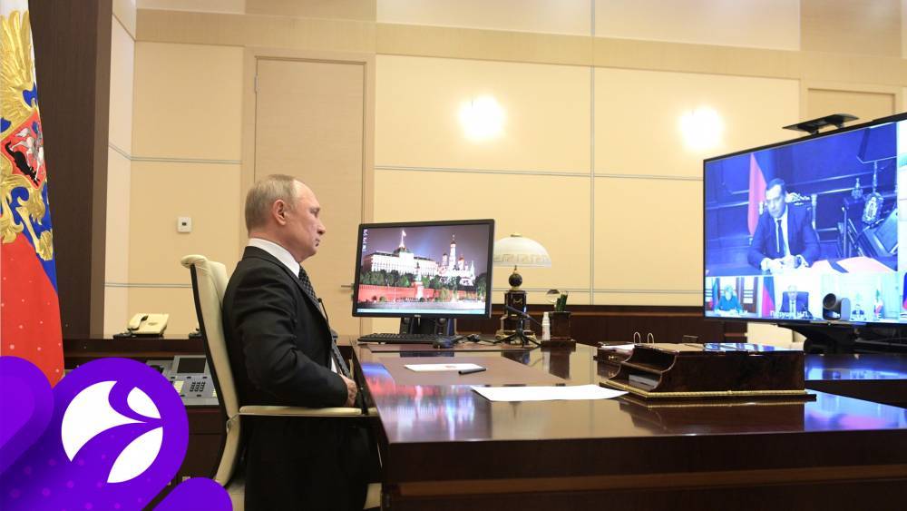 Владимир Путин - Владимир Путин заявил о переносе Парада Победы из-за пандемии коронавируса - newsland.com