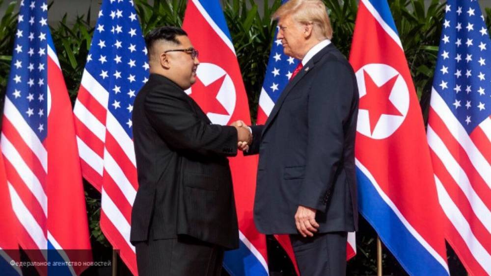 Дональд Трамп - Ким Ченын - Трамп оценил отношения с Ким Чен Ыном после ракетных испытаний КНДР - polit.info - Южная Корея - США - КНДР - Пхеньян