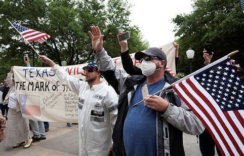 Майк Пенс - В США прошли акции протеста против карантина - eadaily.com - США - шт. Огайо - Техас - штат Висконсин - штат Кентукки - шт. Мэриленд - шт. Мичиган