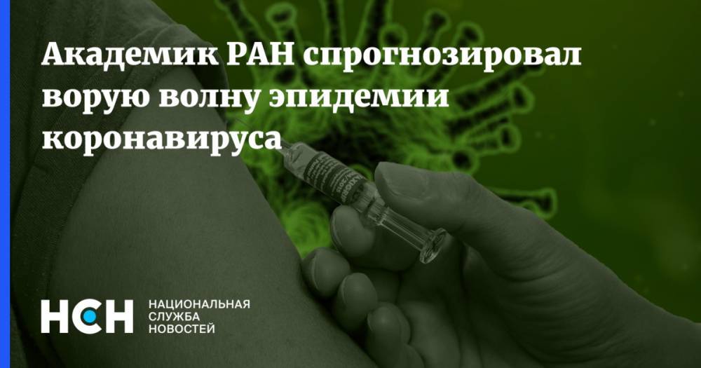 Академик РАН спрогнозировал ворую волну эпидемии коронавируса - nsn.fm - Россия