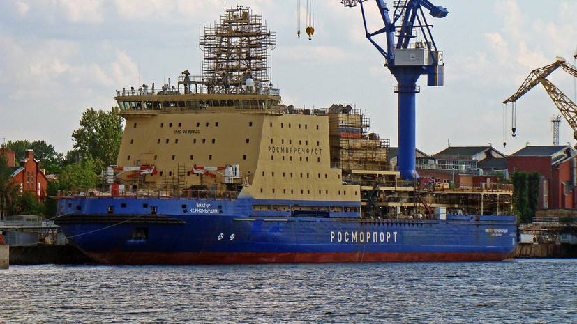 Денис Мантуров - Сдача ледокола «Виктор Черномырдин» Росморпорту ожидается в 2020 году - russian.rt.com