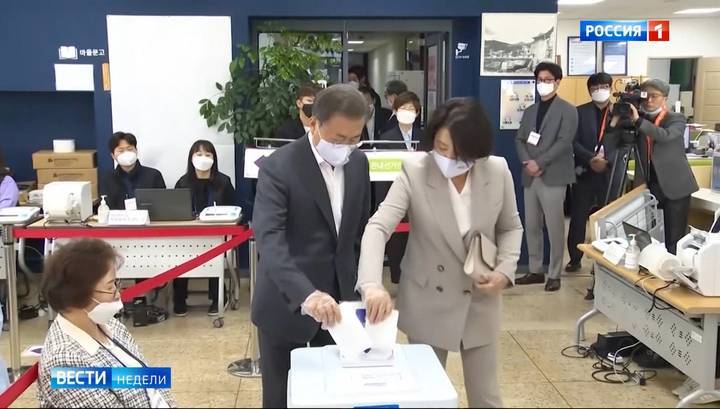 Мун Чжэин - Выборы в Южной Корее: зараженные тоже проголосовали - vesti.ru - Южная Корея - Корея