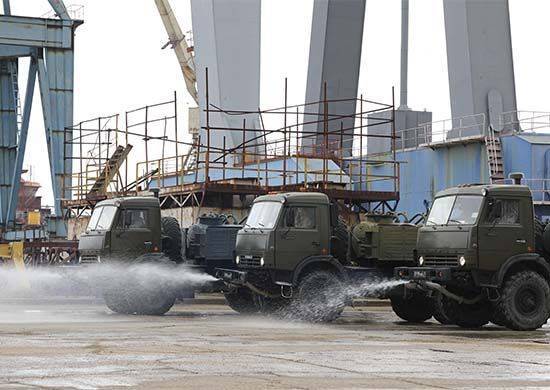 В Крыму прошла дезинфекция предприятий оборонно-промышленного комплекса - eadaily.com - Россия - Крым - Севастополь