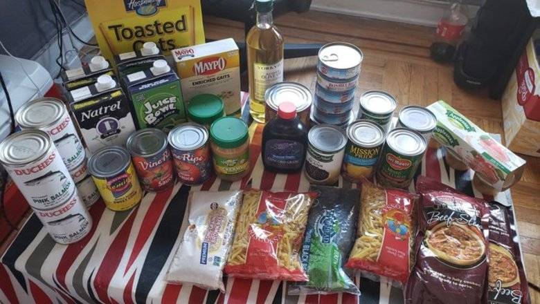 Фото дня: такой набор продуктов выдают всем жителям Нью-Йорка - newizv.ru - Россия - США - Нью-Йорк