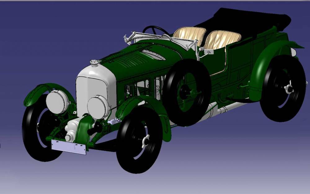 Bentley выпустит 12 машин образца 1928 года - zr.ru - Англия