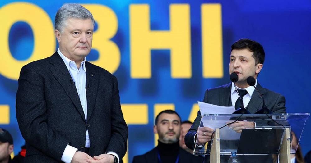 Владимир Зеленский - Петр Порошенко - Зеленский так и не стал приговором для Порошенко - ren.tv