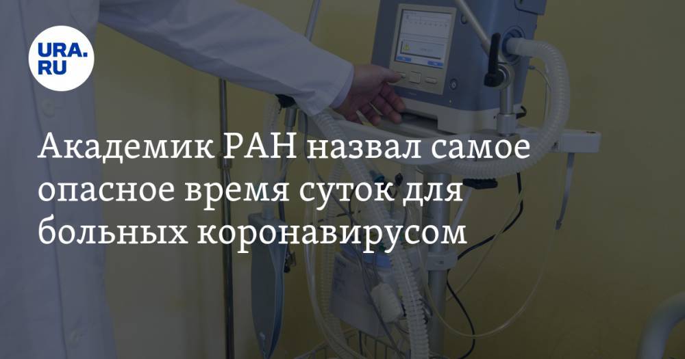 Владимир Путин - Н.И.Пирогов - Александр Чучалин - Академик РАН назвал самое опасное время суток для больных коронавирусом - ura.news - Россия - Китай